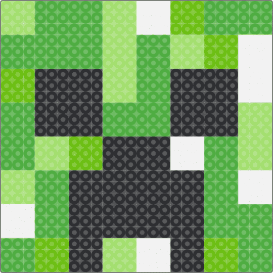 Creeper Face !! - green,minecraft,creeper,video game,emo,scene,scene kid,scenecore