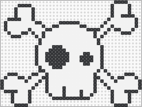 Skull and Crossbones !1!!1!1!!! xD - 2000s, alt, black, emo, myspace, scene, scene kid, scenecore, scenemo, white