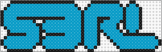 S3RL Logo 1!!1!1!!!! xD - black,light blue,scene,scenecore,scene kid,emo,music,dj,edm,hardcore