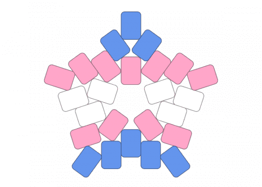Transgender Star !! - flags, lgbt, lgbtq, love, pride, stars, trans, transgender