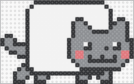Nyan cat base !! - white,gray,nyan cat,scene,emo,scene kid,cat,meme,memes