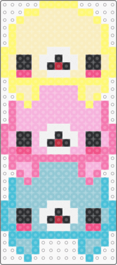 Mamegoma !! - beige, colorful, cotdlowcontrast, cutecore, kawaii, kawaiicore, light blue, pastel, pink, sanx, seal
