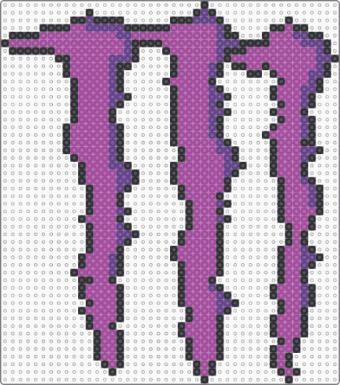 Big Ol’ Monster Logo !!!!1111!!!! (Purple) - pink,purple,drinks,drink,monster energy,scene,scenecore,scene kid,emo