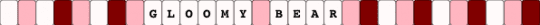 Gloomy Bear single !! - bloody, brown, cutegore, emo, gloomy bear, pink, red, scene, scene kid