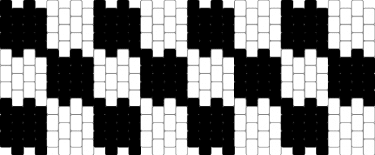 White and Black Checkered Cuff (Multistitch) - black,white,checkered,scene,scenecore,emo,scene kid,multistitch