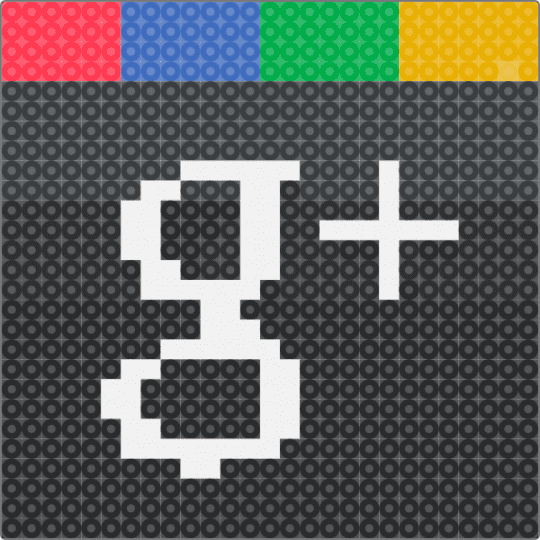 Old Google+ Logo Icon - black,white,blue,orange,colorful,cotdicons,rainbow,icons,google,google plus,old,2011