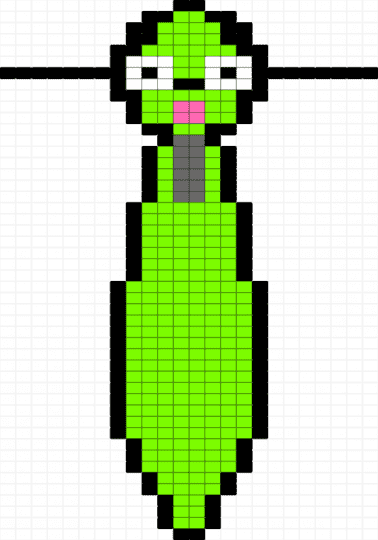 GIR tie - green,gir,invader zim,scene,scenemo,scenecore,emo,tie