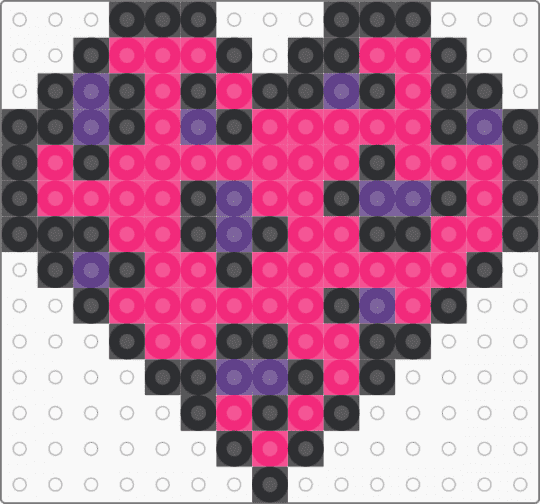 Leopard/Cheetah Print Heart !! (Pink and Purple) - pink,purple,animal print,heart,scene,scenecore,emo,scene kid