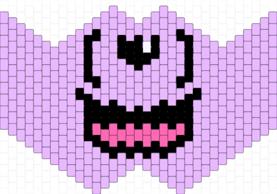 Brian (Genie) from MOG mask - pink,brian,mog,genie,my own genie,jamie smart,mask,purple