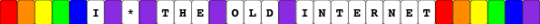 I Love The Old Internet Single ! (READ THE DESC) - 2000s, frutiger, frutiger aero, frutiger metro, internet, purple, rainbow, webcore, white, y2k