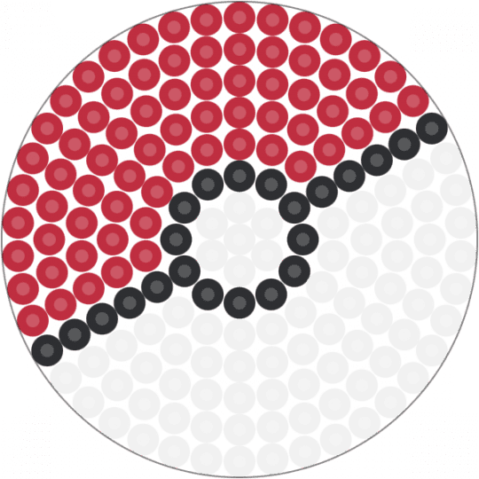 Pokéball !! - games, gaming, nintendo, pocket monsters, pokemon, red, video game, video games, white
