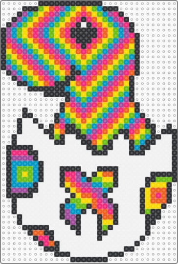 Excision X Rainbow Dino !!!111!!!! - colorful, cotdedm, cute, dinosaur, dj, edm, pink, rave, trippy