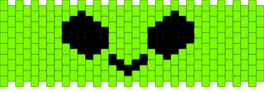 Alien Cuff ! - green,black,alien,space,creature,scene,scenecore,scene kid