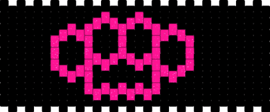 (TW: WEAPON!!) Black and Pink Glitter Brass Knuckle Cuff !!!!111!!!! - 2000s, black, emo, glitter, myspace, scene, scene kid, scene queen, scenecore