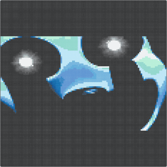 nightmarionne - black,light blue