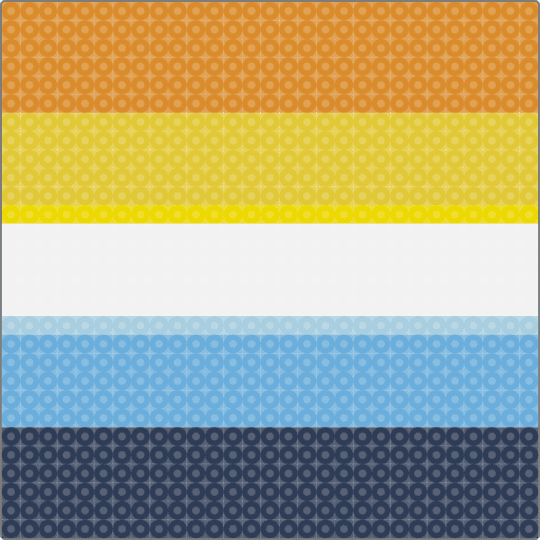 Aroace flag - orange,yellow,light blue,purple,pride