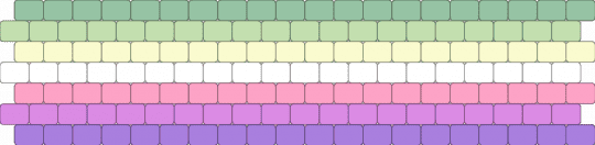 genderfae pride cuff! - yellow,pink