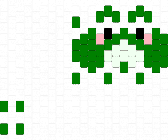mini 3d froggy! - 3d, animal, cute, frog, green