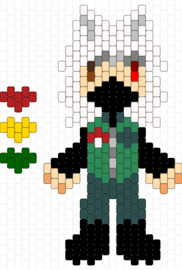 etho doll! - beige,gray,green,doll,life series,minecraft,youtube,traffic smp,etho,ethoslab