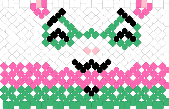 Ralsei cuff - green,pink,cuff,deltarune,ralsei
