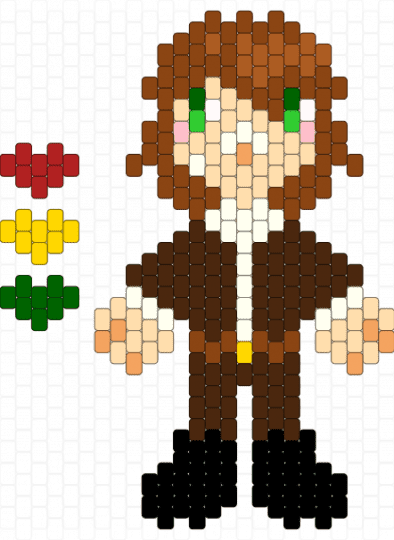 goodtimeswithscar doll! - beige,red,brown,doll,life series,minecraft,youtube,traffic smp,goodtimeswithscar