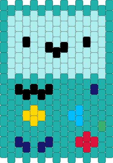 BMO - teal,light blue