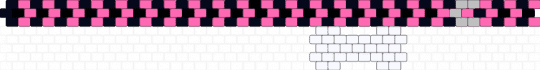 Remixed collar - pink