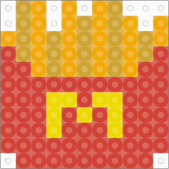 Fries - fast food, food, fries, fry, mc donalds, mcdonalds, mickey ds, orange, red, restaurant