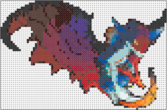 Namielle MHW - brown,red,pink,colorful