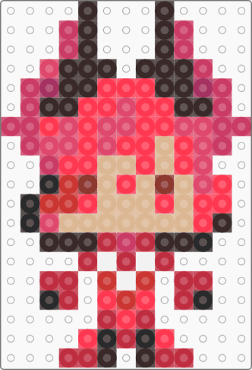 Alastor charm - red,alastor,hazbin hotel,hh alastor,radio demon