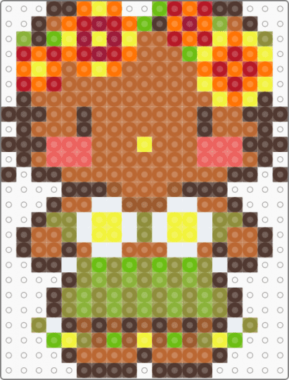 Beach hello kitty - brown,tan