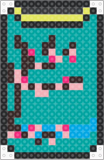 Arizona tea - brown,teal