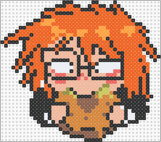 Randal - orange,beige