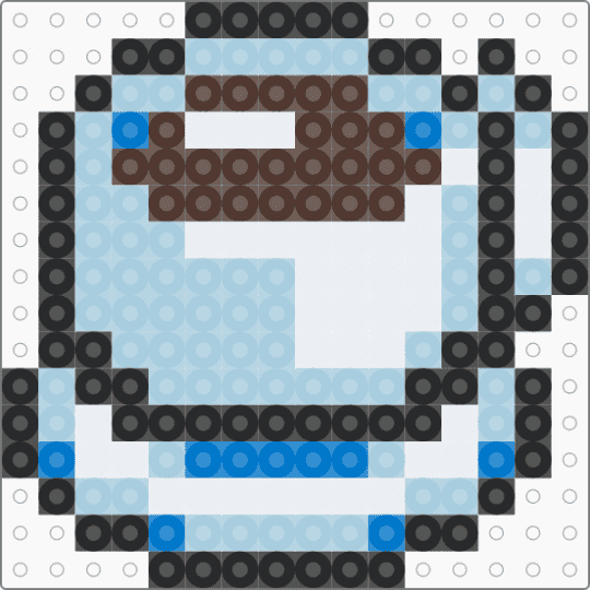 Cup of coffee - light blue