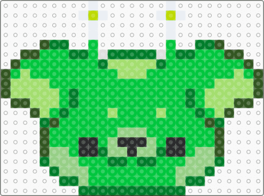 Alien puppy - green