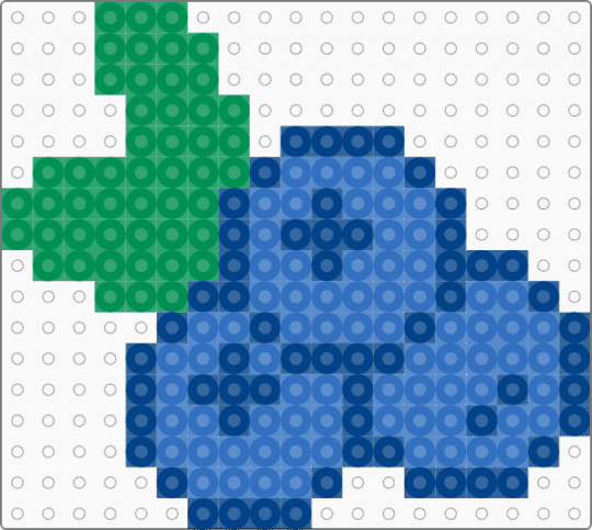Blueberries - blue,green