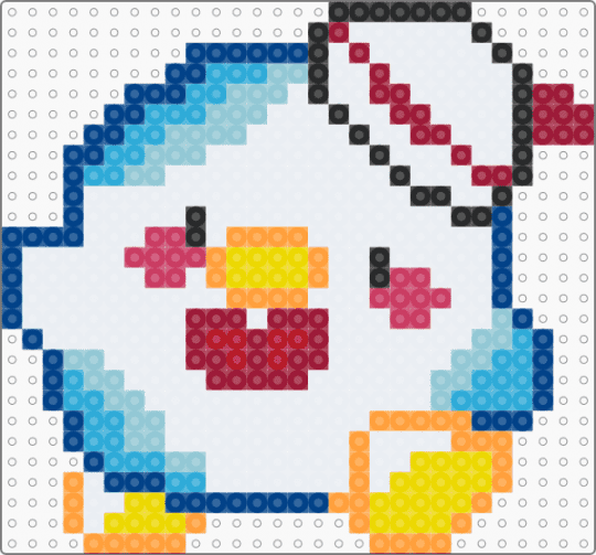 Sailor duckie - white,blue,red,colorful