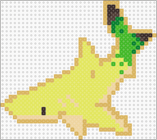 Banana shark - orange,yellow