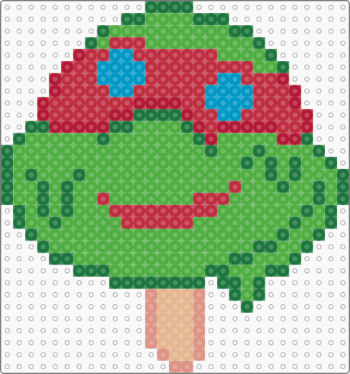 Melting TMNT popsicle - tmnt,popsicle,ice cream,teenage mutant ninja turtles,cartoon,food,tv show,green