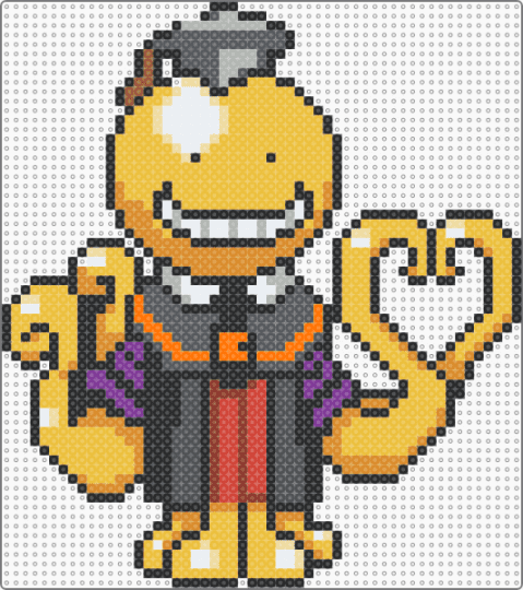 Koro sensei full body - orange,yellow