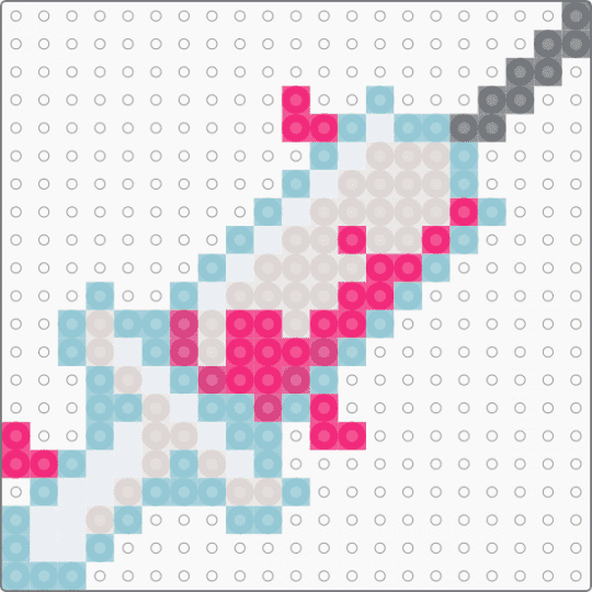 Lovesick syringe - light blue,pink,beige
