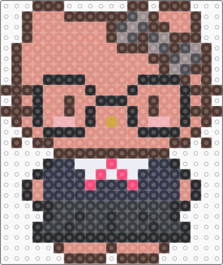 School girl hello kitty 2 - brown,beige