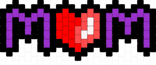 *REMIX!* ❤Mother's Day Charm❤ - black, charm, gift, notmypattern, purple, red, remix, violet