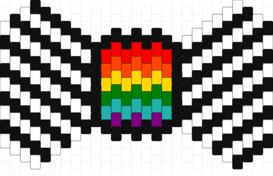 Ally Bow! - black,white,red