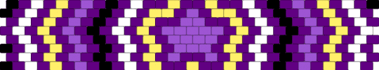 Polarsexual Star Cuff for @th4t10tt3rth3r14n-i-promise!!! - purple