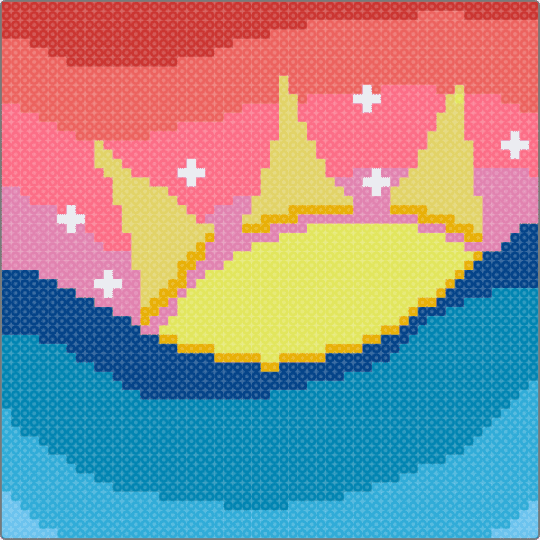 sky wip - yellow,light blue,red