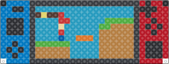 Switch 1 - light blue,tan,red,blue,mario,video games