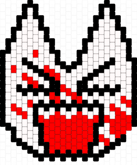 Token :P - white,red