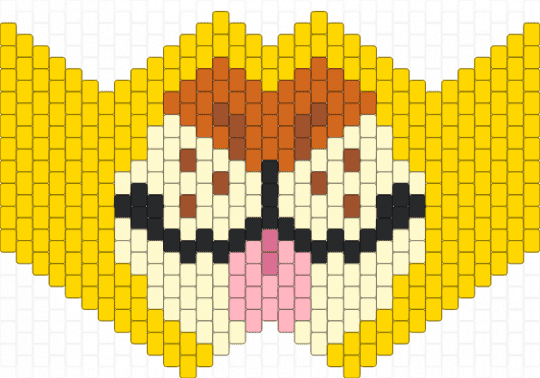 Lion mask - yellow