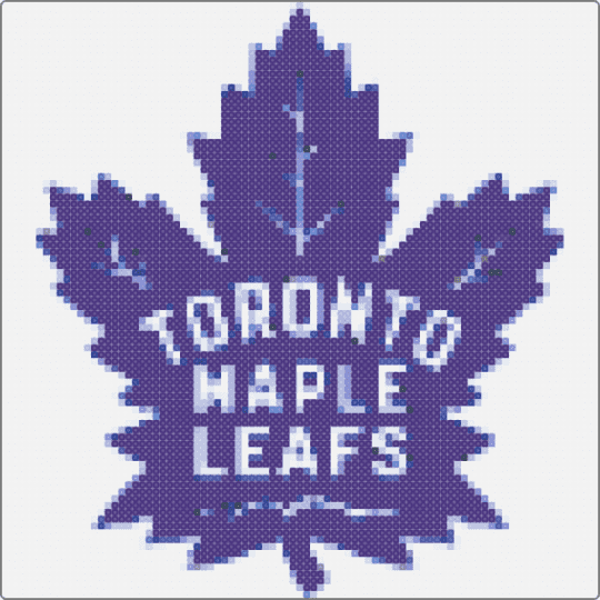 Toronto Maple Leafs 2 - white,purple
